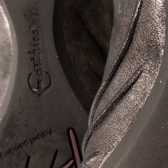 Earthies metallic flats 9B - Picture 6 of 8